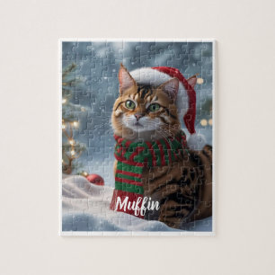Niedliche Bengalische Weihnachten Weihnachten Pers Puzzle