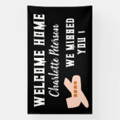 Niedliche benutzerdefinierte Begrüßungs-Zuhause Banner (Vertikal)