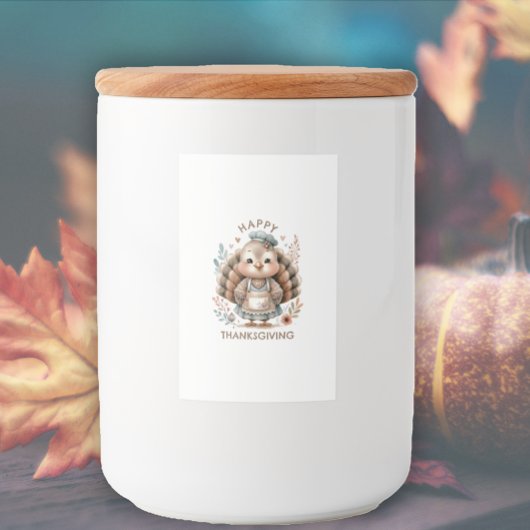 Niedliche benutzerdefinierte Meldung Türkei Urlaub Lebensmitteletikett