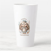 Niedliche benutzerdefinierte Meldung Türkei Urlaub Milchtasse (Vorderseite)