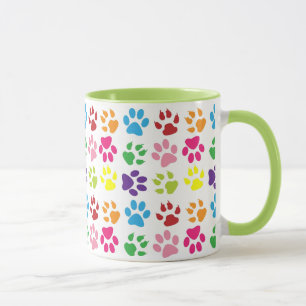 Niedliche benutzerdefinierte Paw-Tasse Tasse