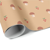 Niedliche Berries Mustertrennpapierrolle Geschenkpapier (Rolleneckpunkt)