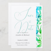 Niedliche Berufliche Minimalistische Schlicht Mode Save The Date (Vorne/Hinten)