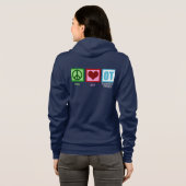 Niedliche Beschäftigungstherapie Hoodie (Schwarz voll)