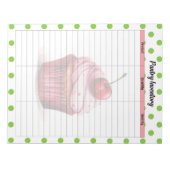 Niedliche Bestandsliste der Kirschpaneele Notizblock (Vorderseite)