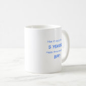 Niedliche BESTE FREUNDIN Freundschaft Jubiläumssch Kaffeetasse (VorderseiteRechts)