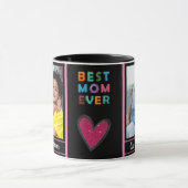 Niedliche beste Mama je Foto Tasse (Zentrum)