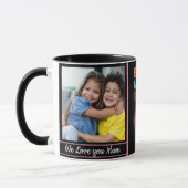Niedliche beste Mama je Foto Tasse (Links)