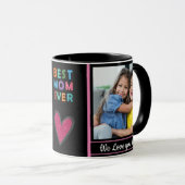 Niedliche beste Mama je Foto Tasse (VorderseiteRechts)