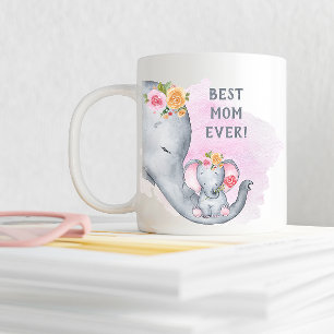 Niedliche beste Mama je Jumbo-Tasse