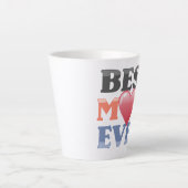 Niedliche beste Mama je Milchtasse (Vorderseite)