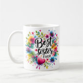 Niedliche Beste Schwester je Tasse Wrap (Links)