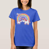 Niedliche beste Unicorn-Mama überhaupt T-Shirt (Vorderseite)