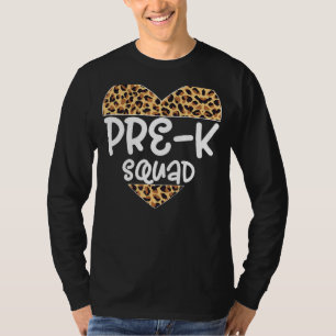 Niedliche Bewertung der Verwaltung der Vor-K-Squad T-Shirt