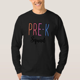 Niedliche Bewertung der Verwaltung der Vor-K-Squad T-Shirt