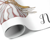 Niedliche Bewohner des Meeresbodens Geschenkpapier (Rolleneckpunkt)