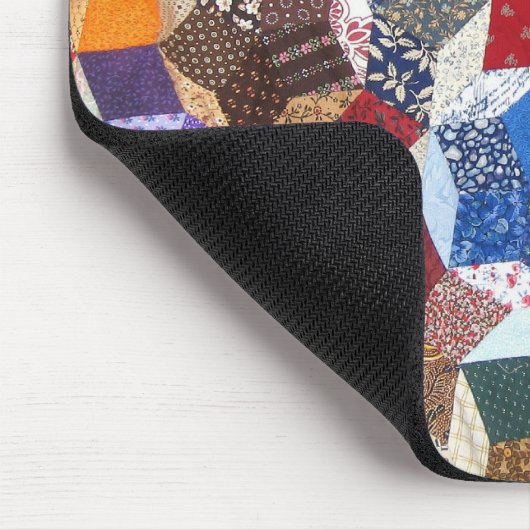 Niedliche bezaubernde, mädchenhaft Vintage Stechst Mousepad (Ecke)