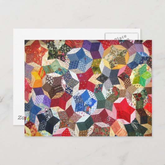 Niedliche bezaubernde, mädchenhaft Vintage Stechst Postkarte (Vorne/Hinten)