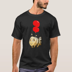 Niedliche Biene 2. Geburtstag Kinder Ballon Party T-Shirt