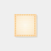 Niedliche Biene-3"x3"-Nachsilbe Post-it Klebezettel (Vorderseite)