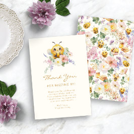 Niedliche Biene Dankeschön Karte