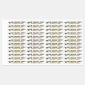 Niedliche Biene Etiketten (Blatt)