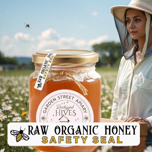 Niedliche Biene Etiketten