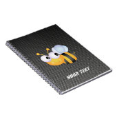 Niedliche Biene; Glatt Notizblock (Rechte Seite)