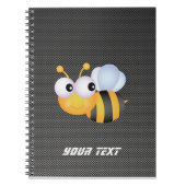 Niedliche Biene; Glatt Notizblock (Vorderseite)