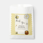 Niedliche Biene mit Sweet Honey Baby Dusche Geschenktütchen (Vorderseite)
