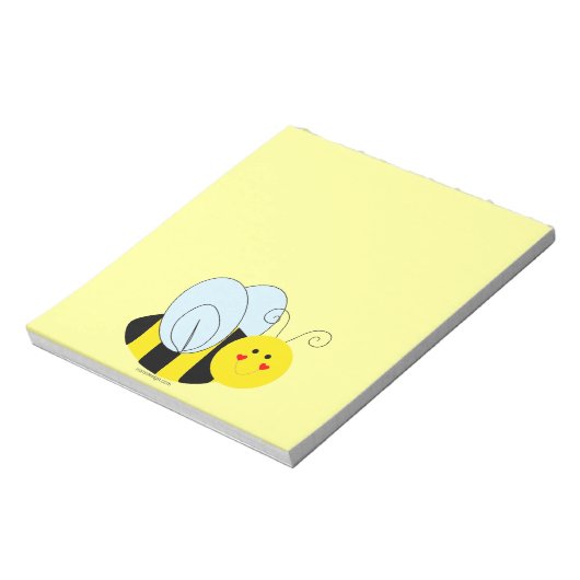 Niedliche Biene Notizblock (Rotiert)