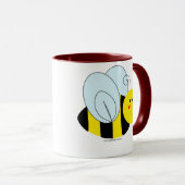 Niedliche Biene Tasse (VorderseiteRechts)