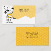 Niedliche Biene Visitenkarte (Vorne/Hinten)