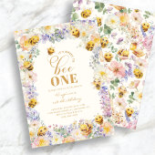 Niedliche Biene zum Geburtstag Einladung