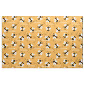Niedliche Bienen/Hummelmuster Stoff (Fat Quarter (45,7 x 55,9 cm))