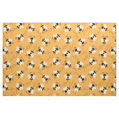 Niedliche Bienen/Hummelmuster Stoff (Fat Quarter (45,7 x 55,9 cm))