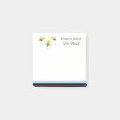 Niedliche Bienen-Klassenzimmer-Plakat Posten-It® Post-it Klebezettel (Vorderseite)