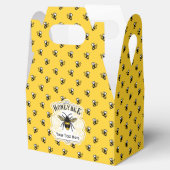 Niedliche Bienen personalisieren Gefälligkeitsbox Geschenkschachtel (Geöffnet)