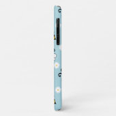 Niedliche Bienen und Blume Case-Mate iPhone Hülle (Hinten/Links)