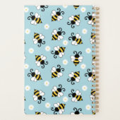 Niedliche Bienen und Blume Planer (Rückseite)