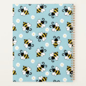Niedliche Bienen und Blume Planer (Rückseite)