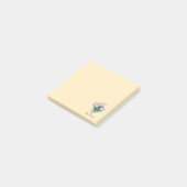 Niedliche Bienen und Regenbogen Wash Post-it-Notes Post-it Klebezettel (angewinkelt)