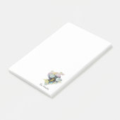 Niedliche Bienen und Regenbogen Wash Post-it-Notes Post-it Klebezettel (angewinkelt)