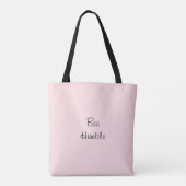 Niedliche Bienen- und Regenbogenwaschbeutel Tasche (Rückseite)