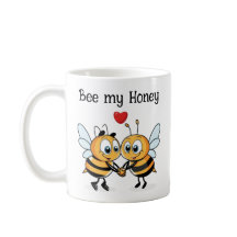 Niedliche Bienen Valentine