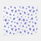 Niedliche Bienenblanket | Gemütliches Geburtstagsg Fleecedecke (Vorderseite (Horizontal))