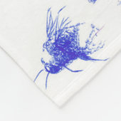 Niedliche Bienenblanket | Gemütliches Geburtstagsg Fleecedecke (Ecke)