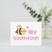 Niedliche Bienendoodle, Bienenpuppe Postkarte (Stehend Vorderseite)