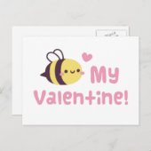 Niedliche Bienendoodle, Bienenpuppe Postkarte (Vorne/Hinten)