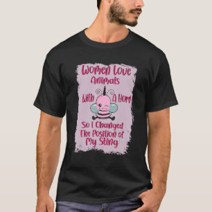 Niedliche Bienenentdeckung für Imkerinnen - Bienen T-Shirt